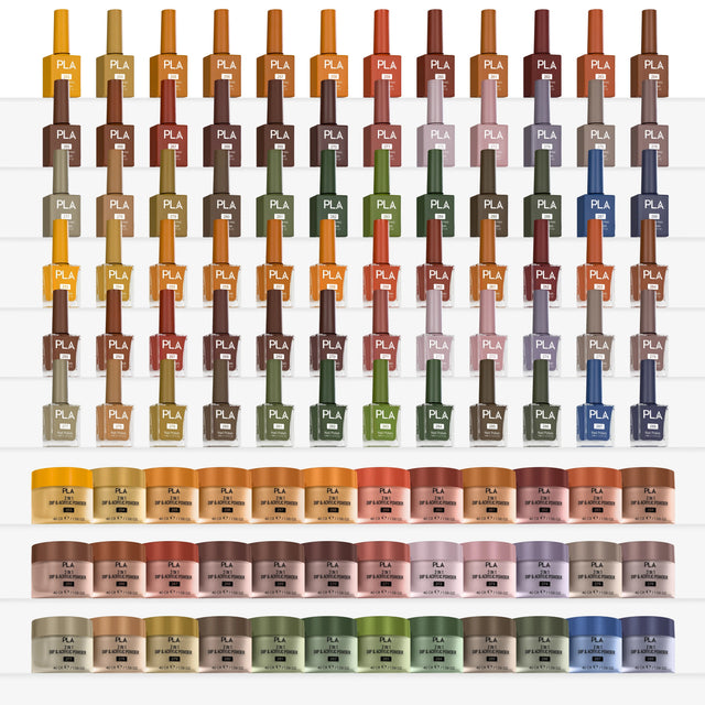 PLA Matching Colors - Fall Collection 36 Colors w/ 1 Color Chart - PLA