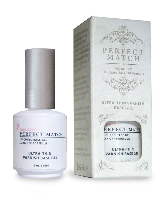 Lechat Perfect Match - Ultra Thin Varnish Base Gel  0.5oz