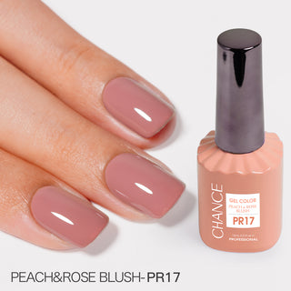 Chance Soak Off Gel 0.5oz - Peach & Rose Blush Collection - PR17