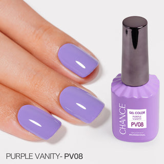 Chance Soak Off Gel 0.5oz - Purple Vanity Collection - PV08