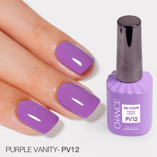 Chance Soak Off Gel 0.5oz - Purple Vanity Collection - PV12
