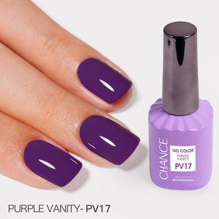 Chance Soak Off Gel 0.5oz - Purple Vanity Collection - PV17