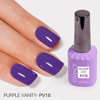 Chance Soak Off Gel 0.5oz - Purple Vanity Collection - PV18