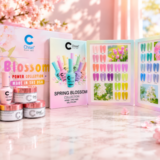 Chisel Spring Blossom Collection Powder 2oz  - Set 36 Colors w/ 1 Color Book