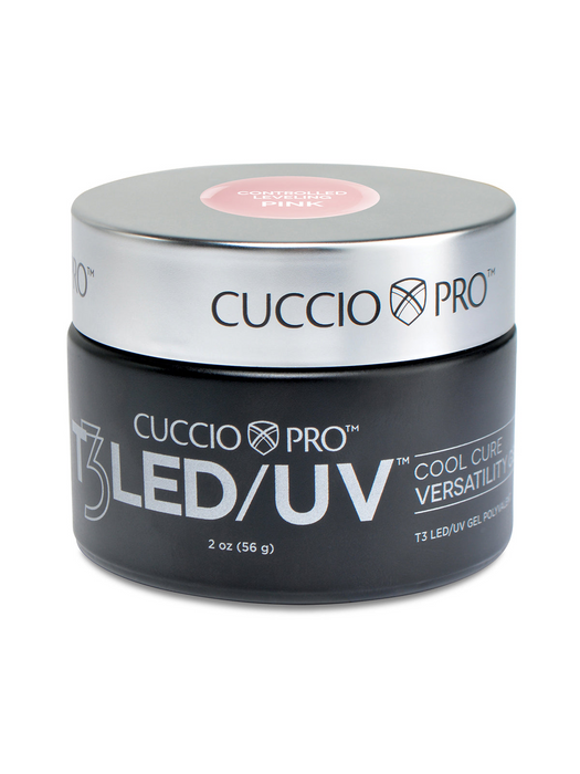 Cuccio T3 LED/UV Controlled Leveling Gel - Pink