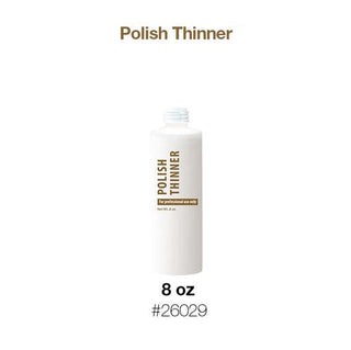 Cre8tion Plastic Bottle "Polish Thinner" 8oz EMPTY - Related Liquid non Cap