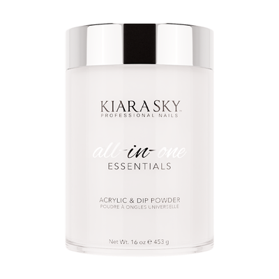 Kiara Sky All In One - Acrylic Dip Powder - PURE WHITE