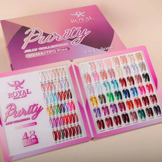 Royal Purity Jelly Collection 48 Colors w/ 1 Acrylic Booklet