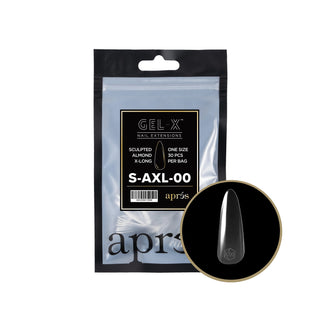 Apres Gel-X Tips 2.0 - Sculpted Almond Refill Bag