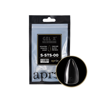 Apres Gel-X Tips 2.0 - Sculpted Stiletto Refill Bag — Apres Nail Tips | C8 Nail Supply