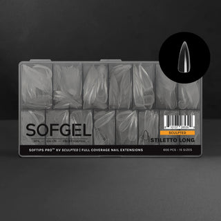 Sofgel Softips Pro XV - Sculpted Stiletto