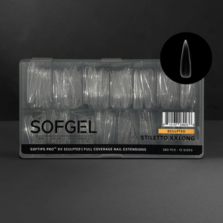Sofgel Softips Pro XV - Sculpted Stiletto