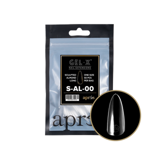 Apres Gel-X Tips 2.0 - Sculpted Almond Refill Bag