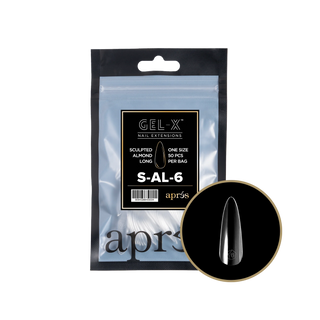 Apres Gel-X Tips 2.0 - Sculpted Almond Refill Bag