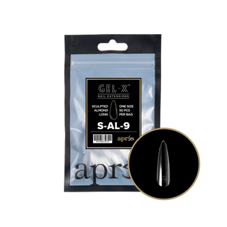 Apres Gel-X Tips 2.0 - Sculpted Almond Refill Bag
