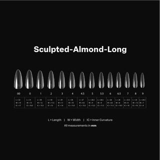 Apres Gel-X Tips 2.0 - SCULPTED Almond