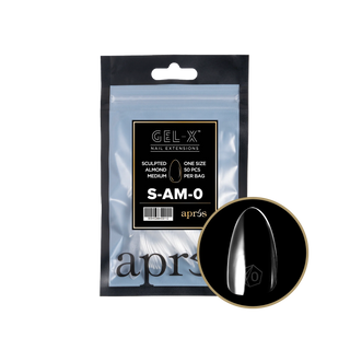 Apres Gel-X Tips 2.0 - Sculpted Almond Refill Bag