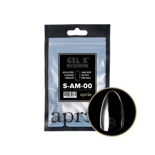 Apres Gel-X Tips 2.0 - Sculpted Almond Refill Bag