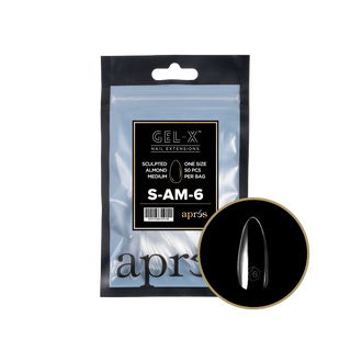 Apres Gel-X Tips 2.0 - Sculpted Almond Refill Bag