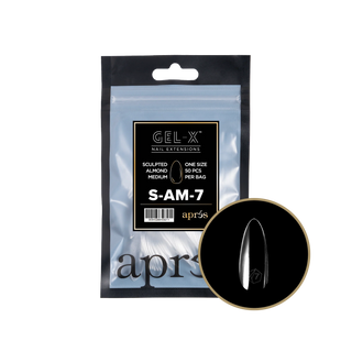 Apres Gel-X Tips 2.0 - Sculpted Almond Refill Bag