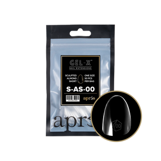 Apres Gel-X Tips 2.0 - Sculpted Almond Refill Bag — Apres Nail Tips | C8 Nail Supply