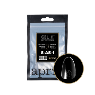 Apres Gel-X Tips 2.0 - Sculpted Almond Refill Bag