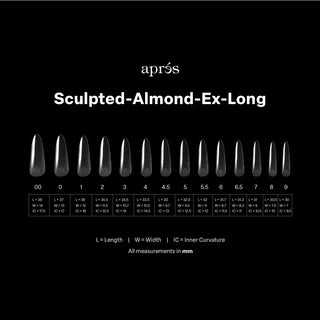 Apres Gel-X Tips 2.0 - SCULPTED Almond