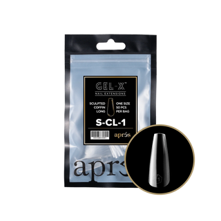 Apres Gel-X Tips 2.0 - Sculpted Coffin Refill Bag
