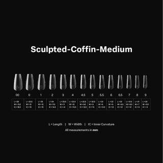 Apres Gel-X Tips 2.0 - SCULPTED Coffin
