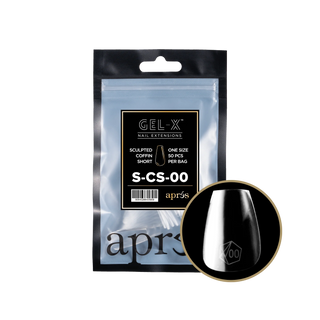 Apres Gel-X Tips 2.0 - Sculpted Coffin Refill Bag — Apres Nail Tips | C8 Nail Supply