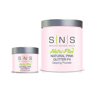 SNS Natural Pink Glitter F4