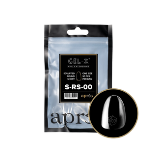 Apres Gel-X Tips 2.0 - Sculpted Round Refill Bag — Apres Nail Tips | C8 Nail Supply