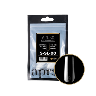 Apres Gel-X Tips 2.0 - Sculpted Square Refill Bag