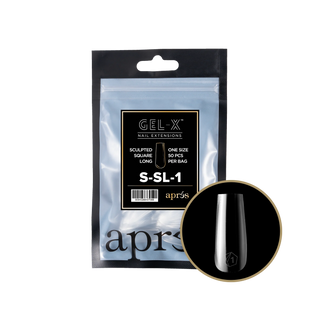 Apres Gel-X Tips 2.0 - Sculpted Square Refill Bag