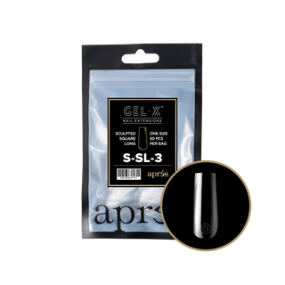 Apres Gel-X Tips 2.0 - Sculpted Square Refill Bag
