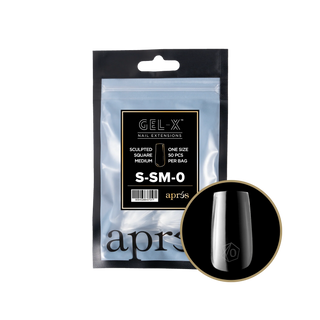 Apres Gel-X Tips 2.0 - Sculpted Square Refill Bag