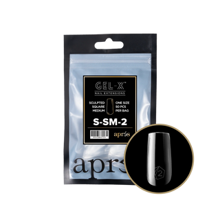 Apres Gel-X Tips 2.0 - Sculpted Square Refill Bag