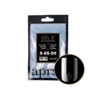 Apres Gel-X Tips 2.0 - Sculpted Square Refill Bag — Apres Nail Tips | C8 Nail Supply