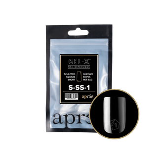 Apres Gel-X Tips 2.0 - Sculpted Square Refill Bag