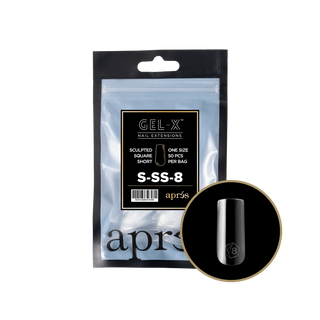 Apres Gel-X Tips 2.0 - Sculpted Square Refill Bag