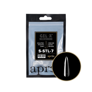 Apres Gel-X Tips 2.0 - Sculpted Stiletto Refill Bag