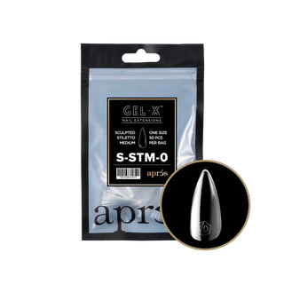 Apres Gel-X Tips 2.0 - Sculpted Stiletto Refill Bag