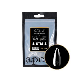 Apres Gel-X Tips 2.0 - Sculpted Stiletto Refill Bag