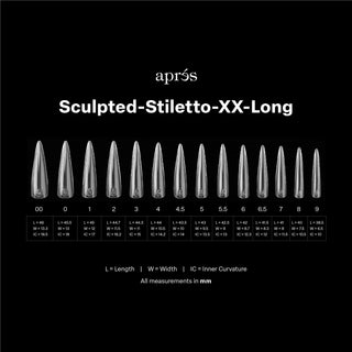 Apres Gel-X Tips 2.0 - SCULPTED Stiletto - Apres - view 19