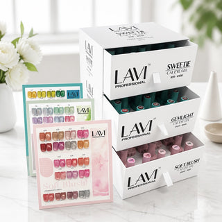Lavi Cat Eye Gel - Combo 3 Best Selling Collections - Sweetie, Gemlight & Soft Blush