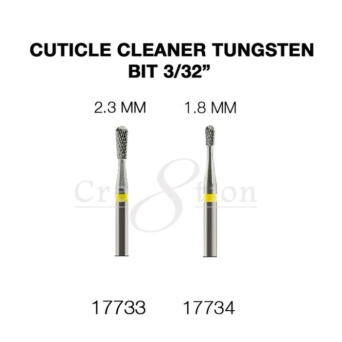 Broca de tungsteno para limpiador de cutículas Cre8tion