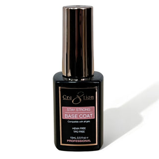 Cre8tion Soak Off Gel - Base Coat 0.5oz (HEMA/TPO Free)