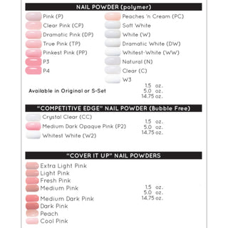 Tammy Taylor - Original Acrylic Nail Powder 1.5oz