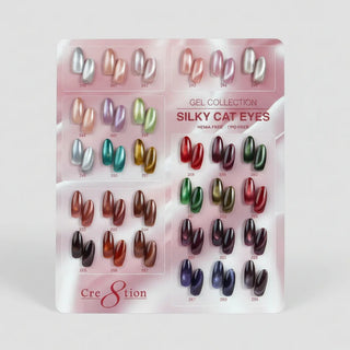 Cre8tion Counter Display Color Chart - Cat Eye Silky 30 Colors
