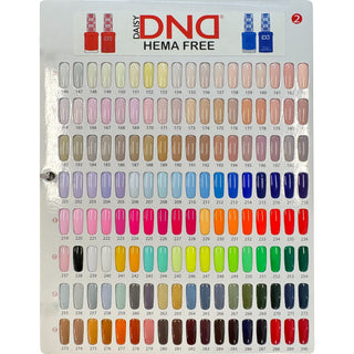 DND Matching Duo HEMA/TPO Free Color Swatches Book